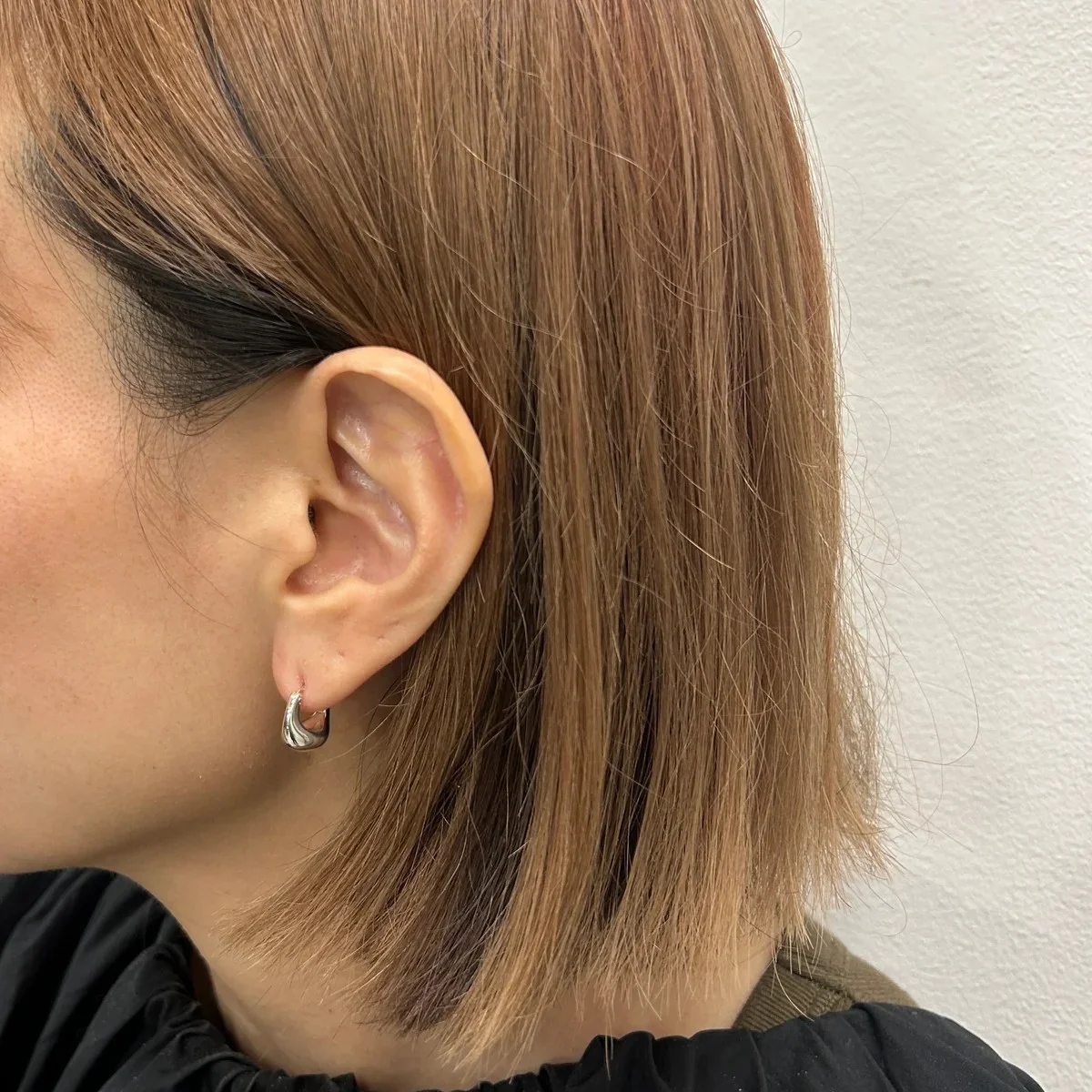 ASAMIFUJIKAWA SPURSHOP別注 フープピアス