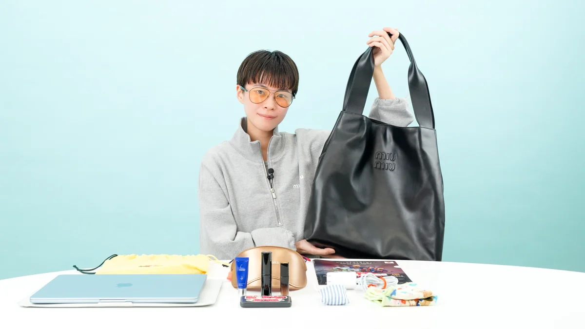 SPURエディター赤松のミュウミュウのバッグ