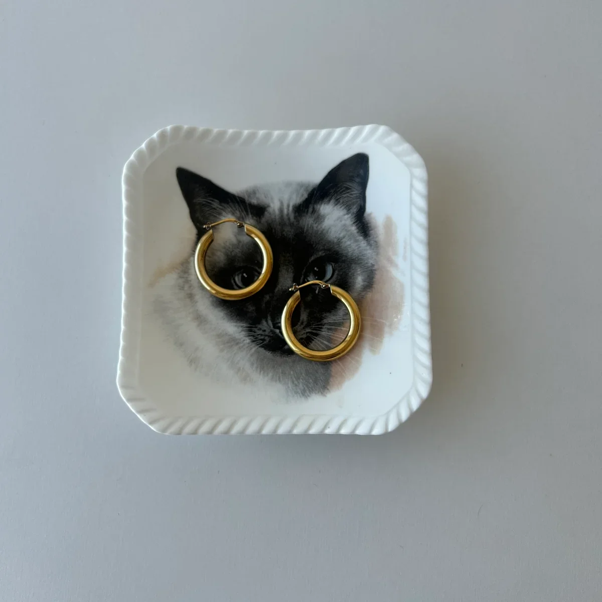 ジル サンダーのフープピアス