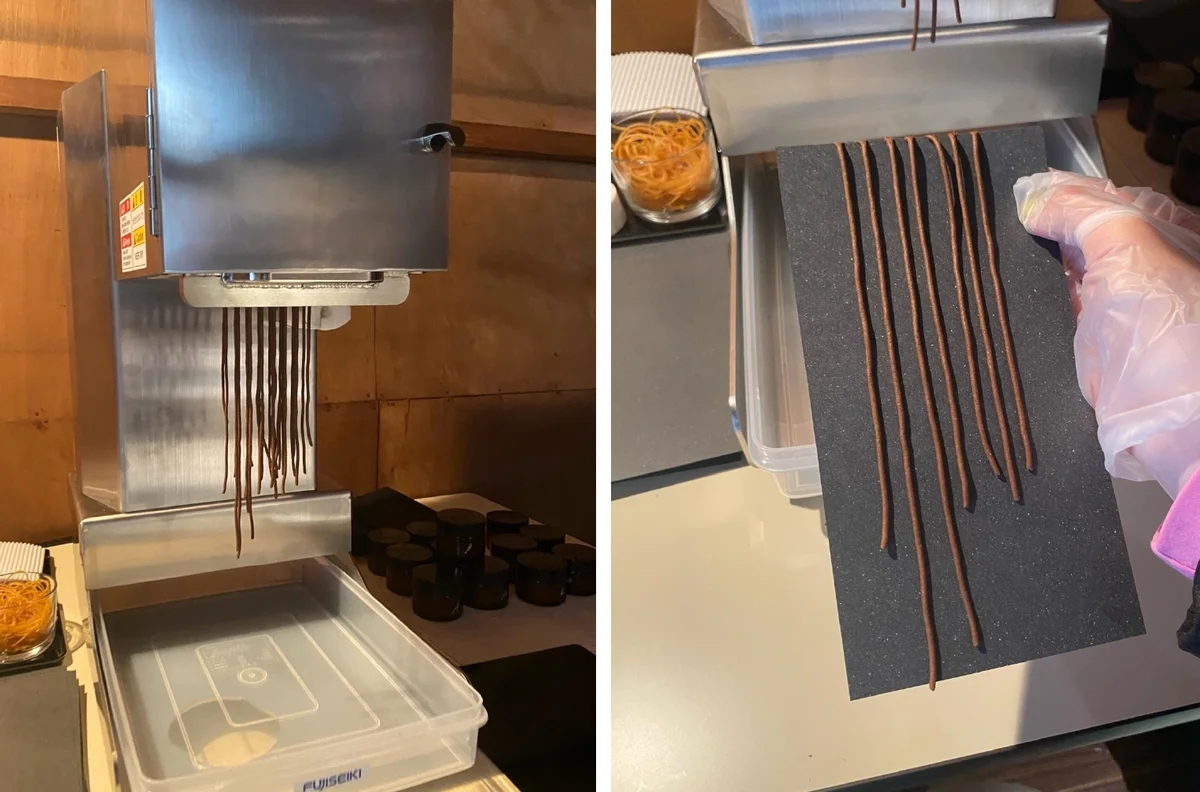 お匙 京都でのお香づくりの様子