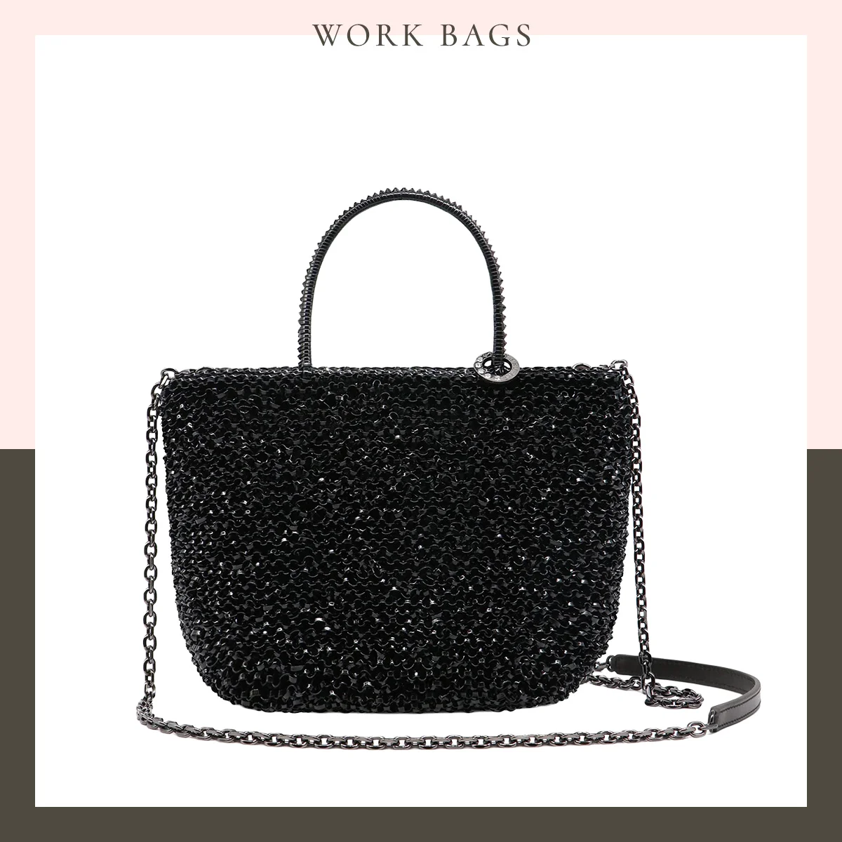 【アンテプリマ】プレイフルに煌めきを纏う2WAYショルダー