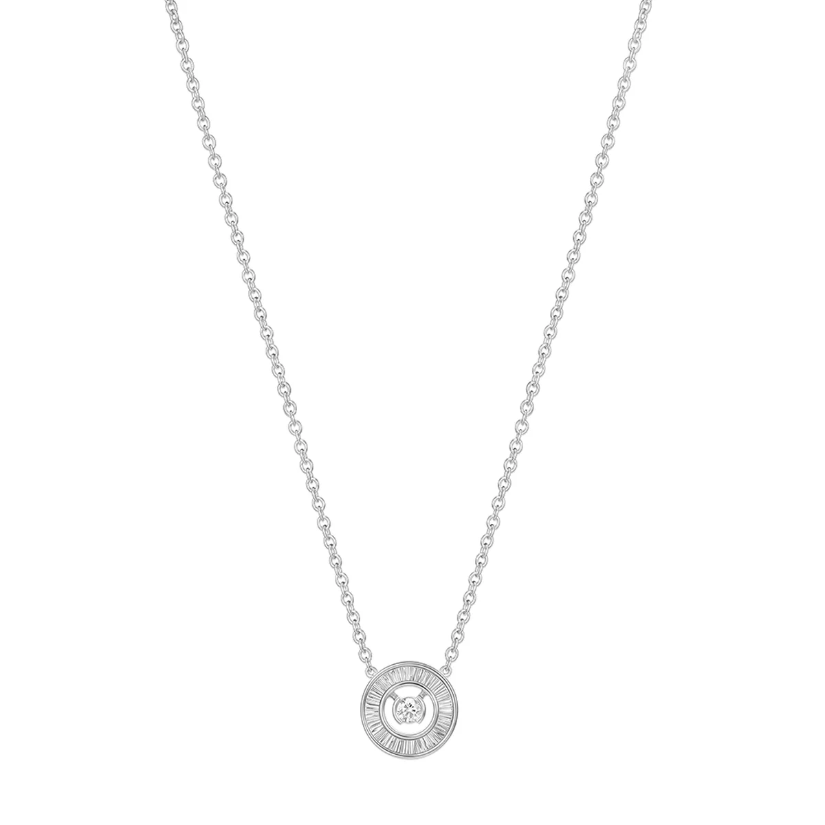 「ポセション」ペンダント〈WG、ダイヤモンド〉¥444,400