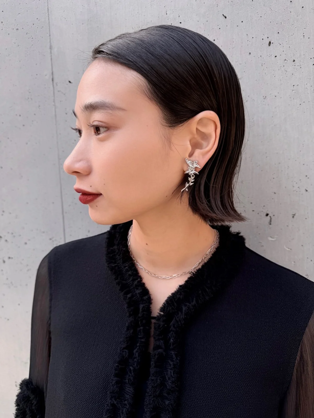 美容師・前野祐美さんは、シャネルの赤リップが必需品！