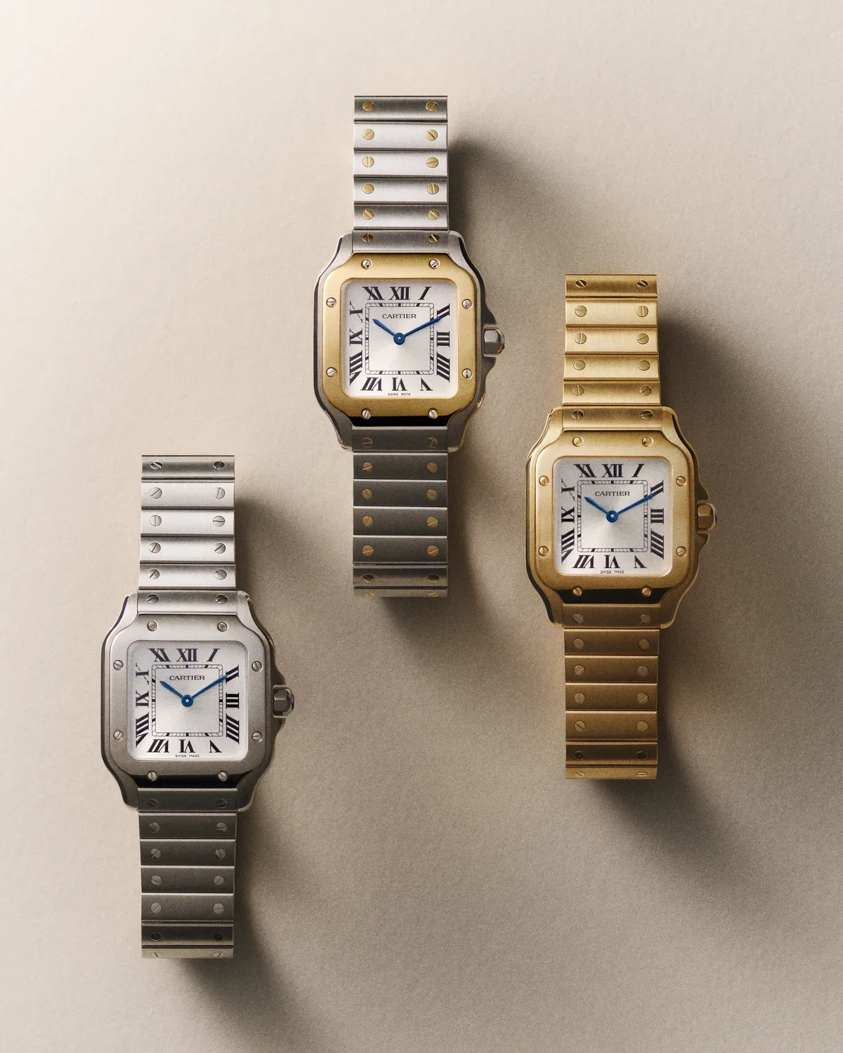 カルティエの名品時計、サントス ドゥ カルティエ