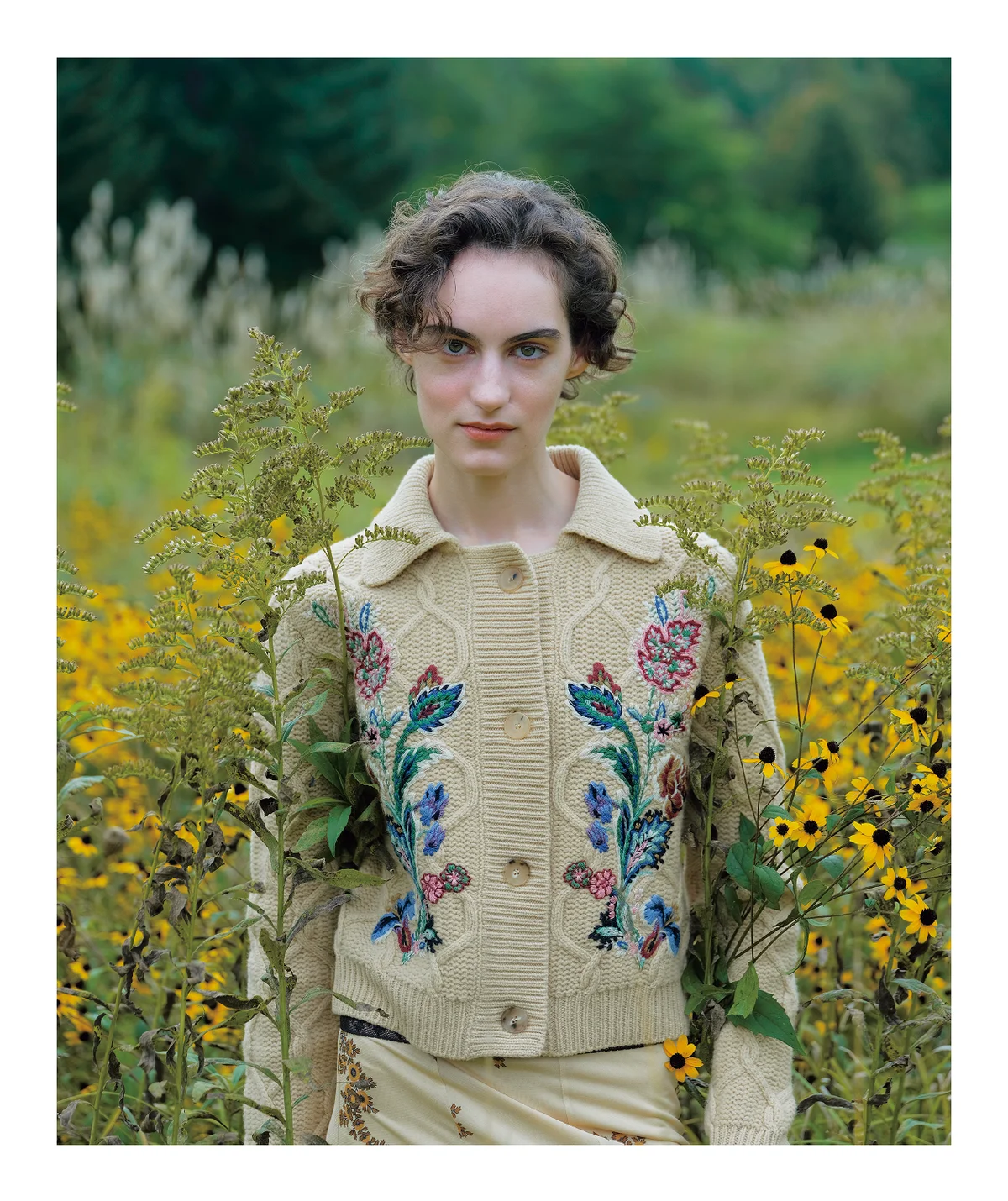 【刺しゅう、ニット、レース、花柄etc.の画像_1