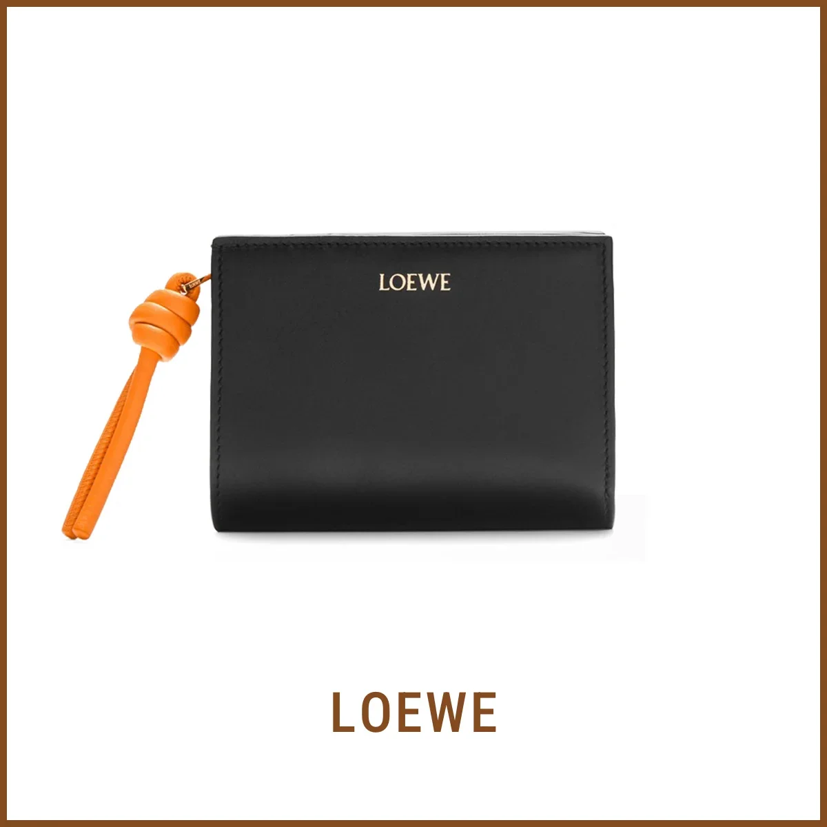 ロエベ　LOEWE　財布　〈H8.5×W11.4×D3cm〉¥102,300