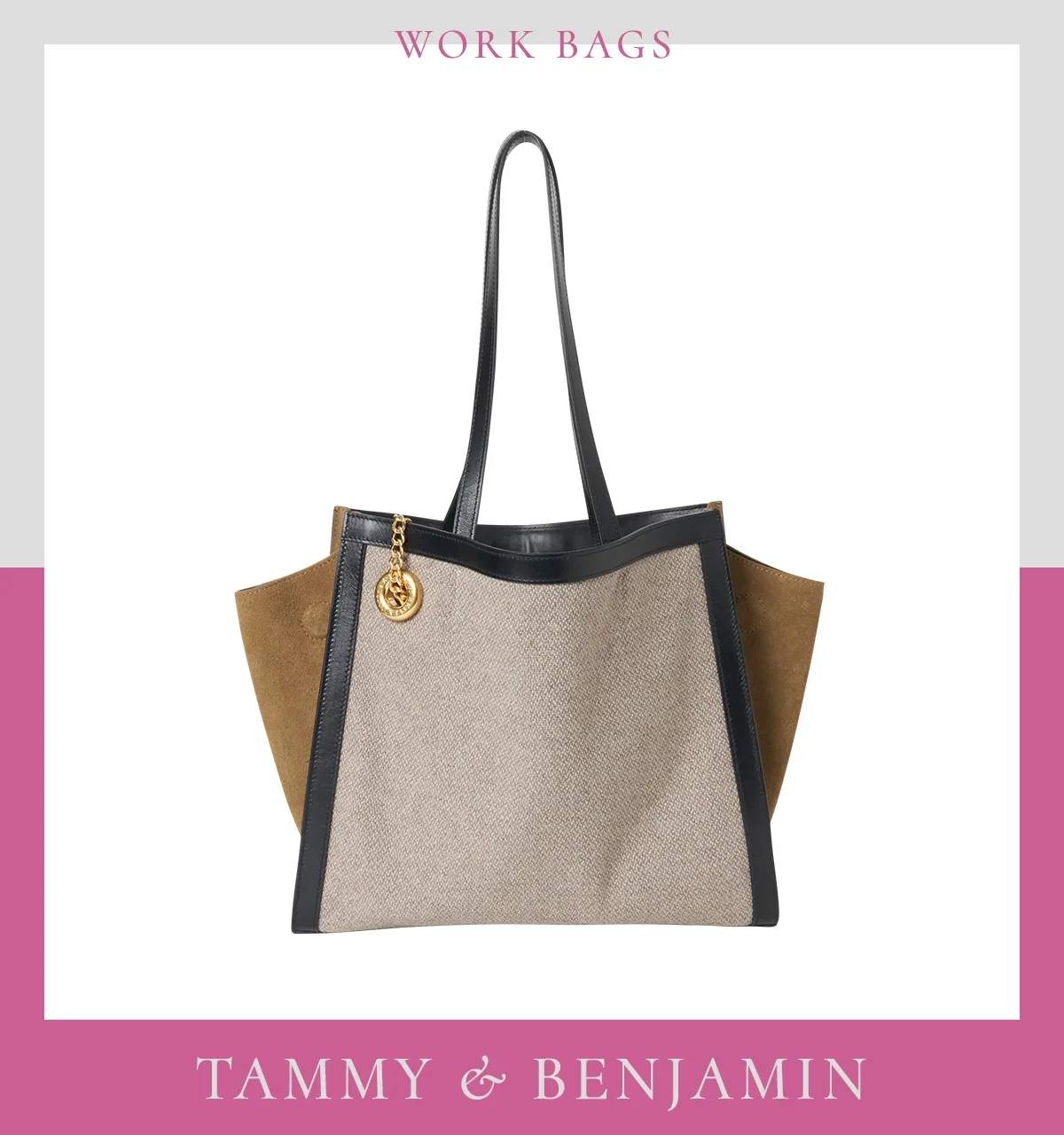 タミーアンドベンジャミン　バッグ　LEXI　バッグ〈H29×W44.5×D7cm〉￥80,300