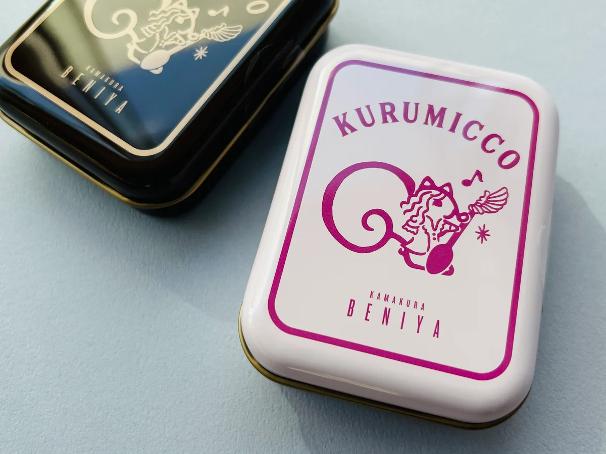 クルミッ子高見沢パッケージ缶のリスくん寄り