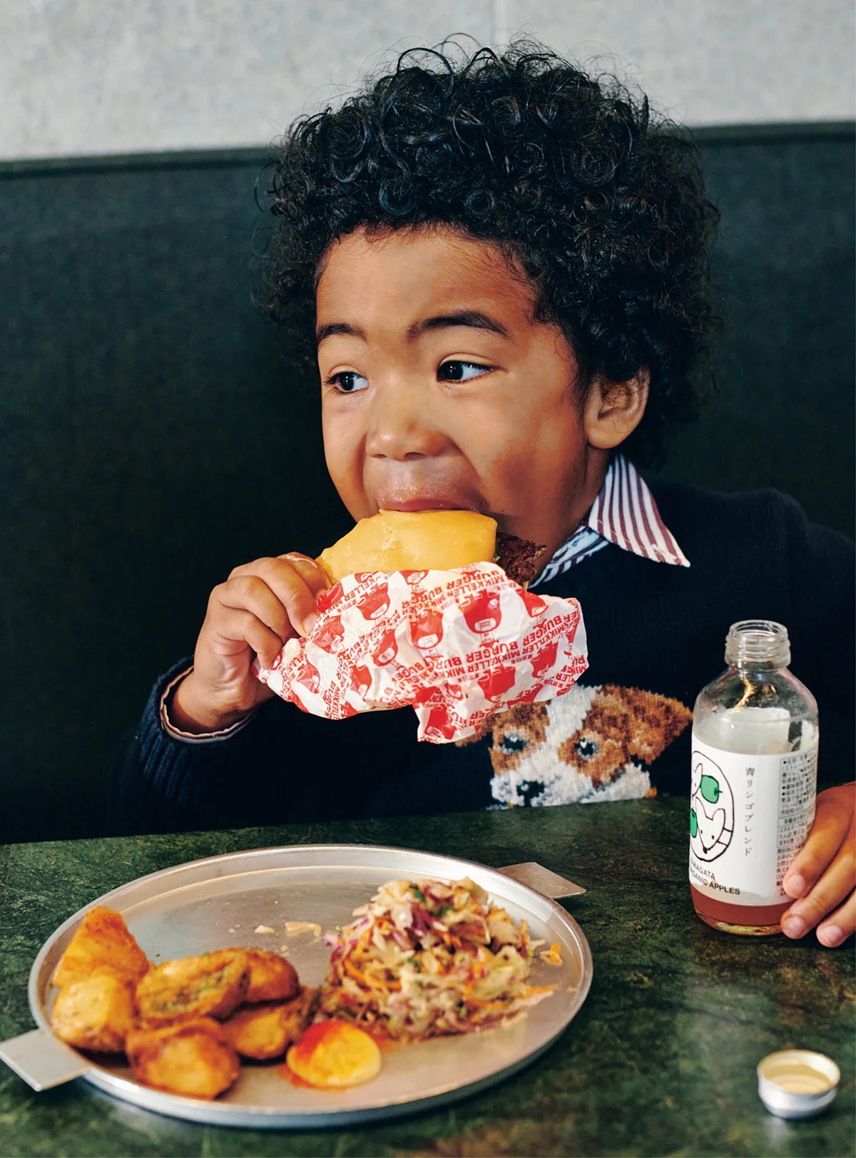 Mikkeller Burgerのシングルチーズバーガーセット ポロ ラルフ ローレン