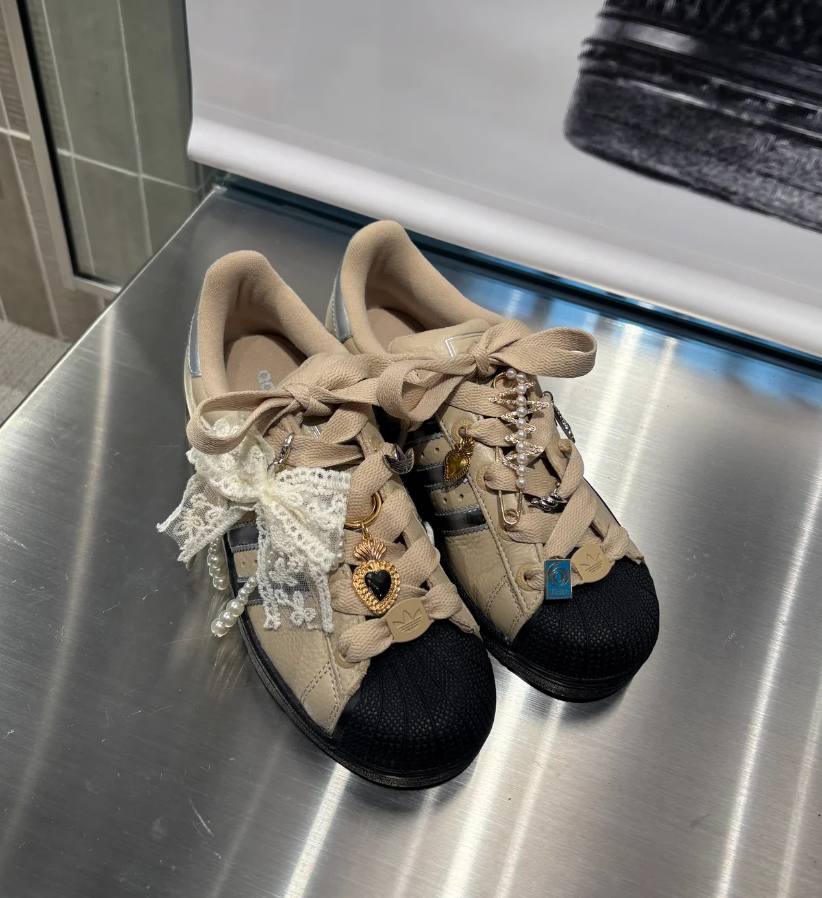 アディダス オリジナルス Adidas  Superstar The Original  カスタマイズ スニーカー