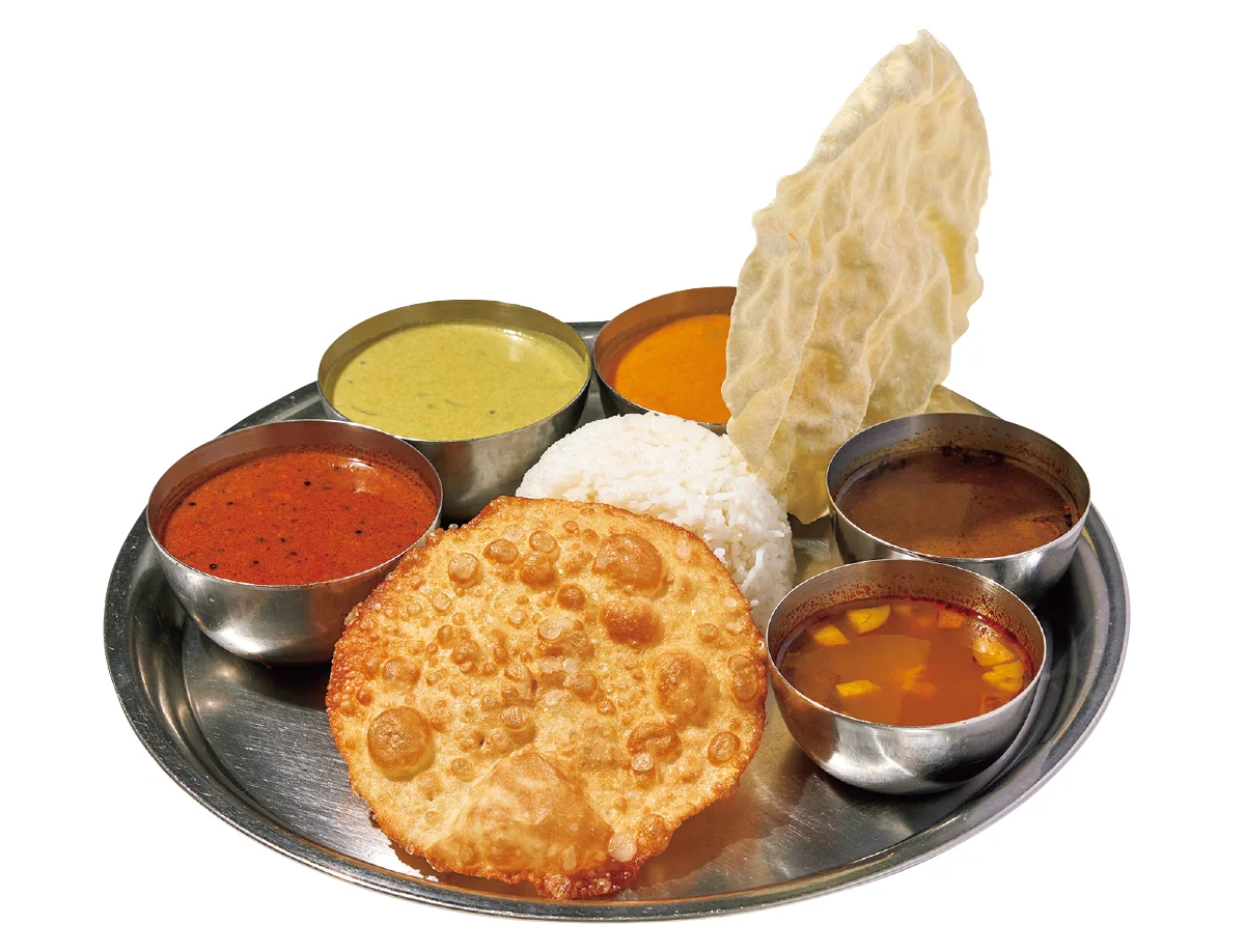 南インドの軽食と定食 三燈舎／C SET