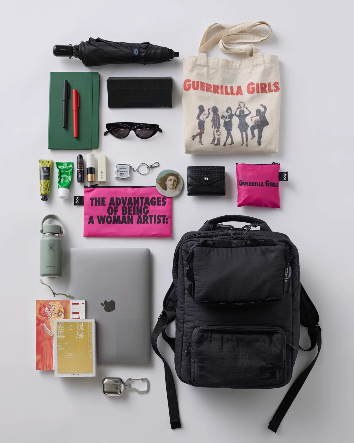 シスター×ポーター　バックパック　バッグの中身