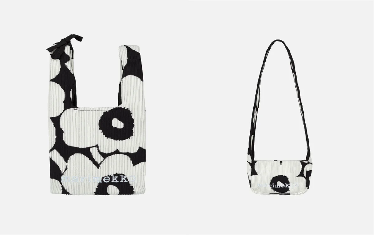 ウニッコ ミニトートとミニショルダーバッグの画像