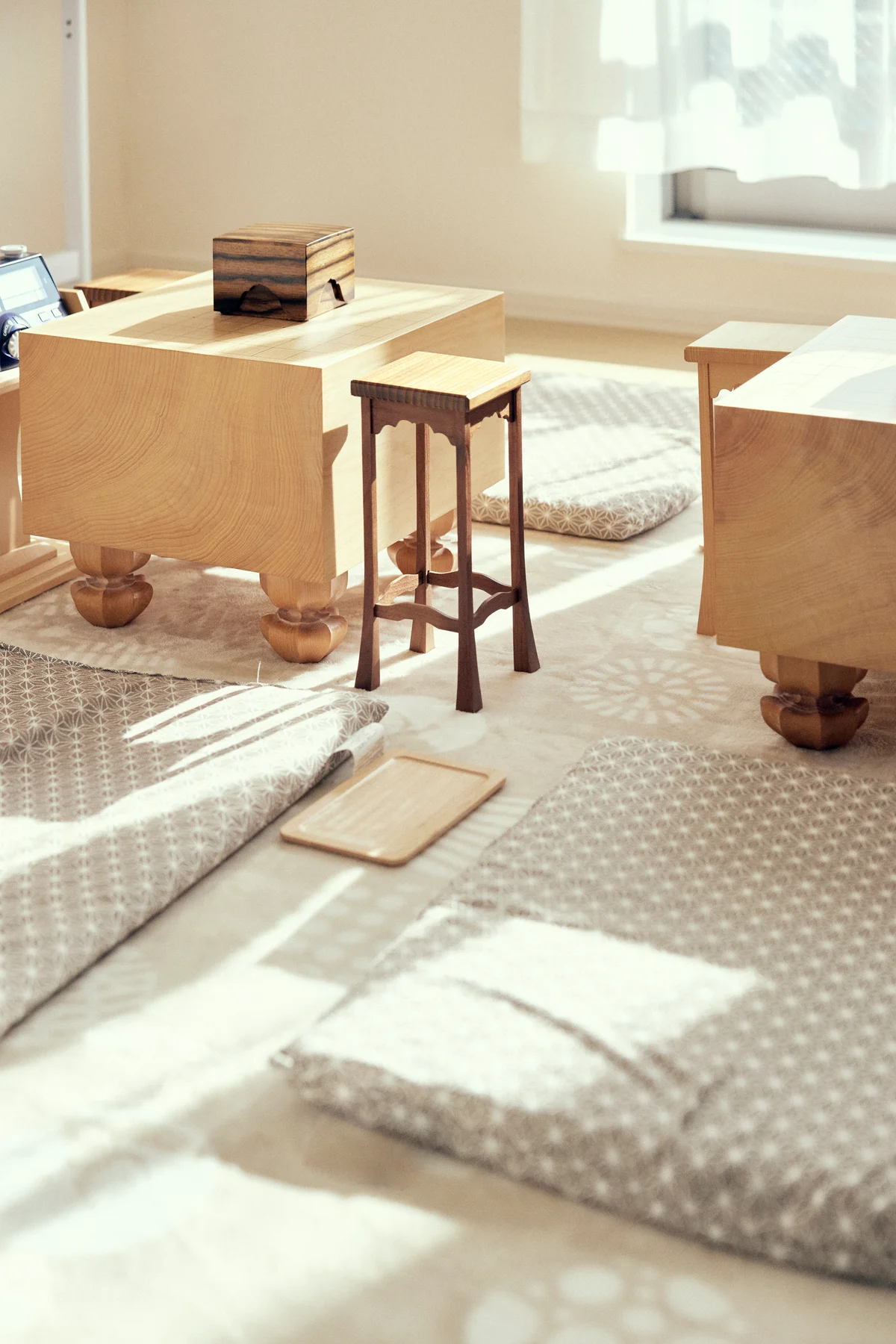 福間香奈女流棋士の将棋教室内の風景