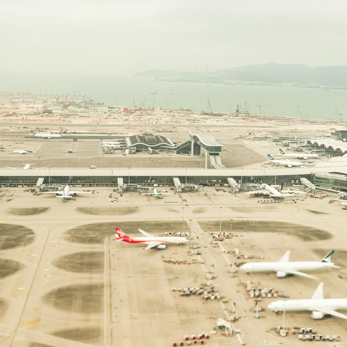 空港の写真