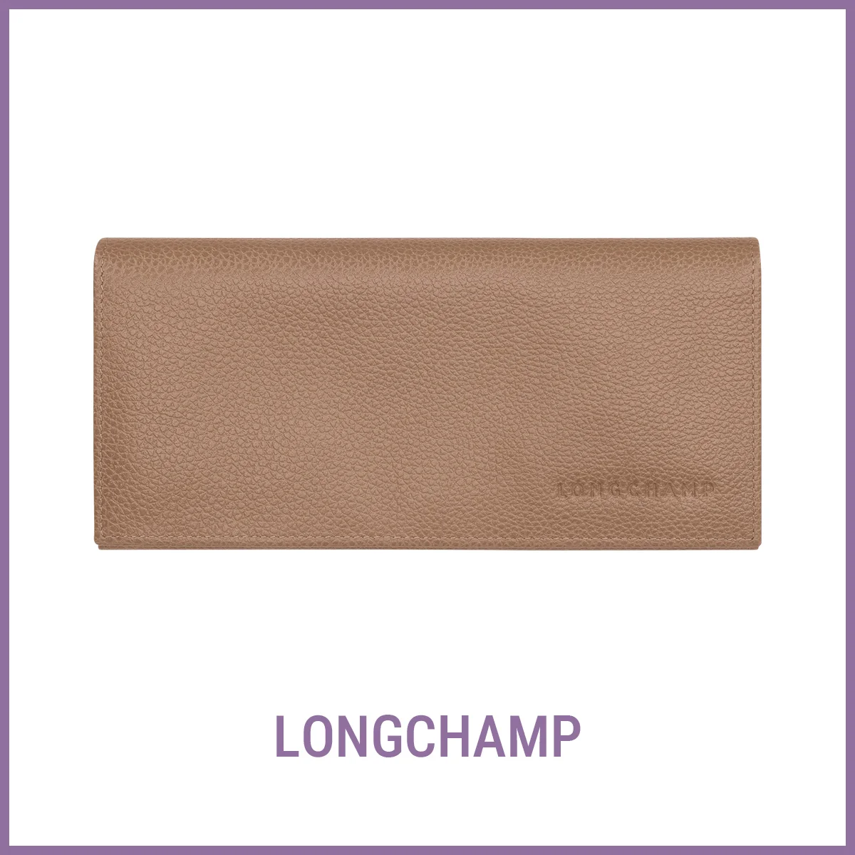 財布　ロンシャン　LONGCHAMP　長財布　Le Foulonné ロングコンチネンタルウォレット　