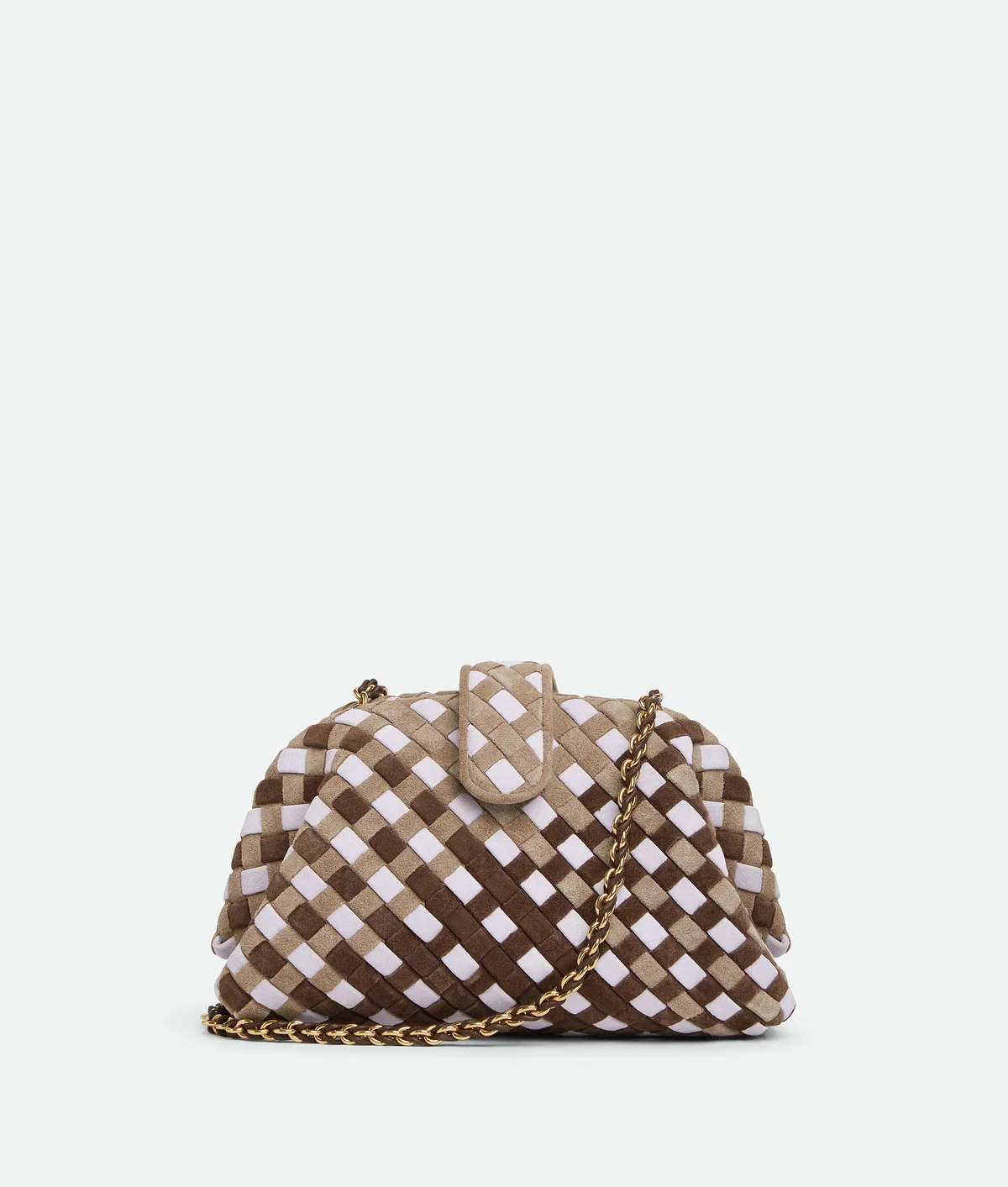 ボッテガ ヴェネタ イントレチャート スエード リボーン スモール ローレン