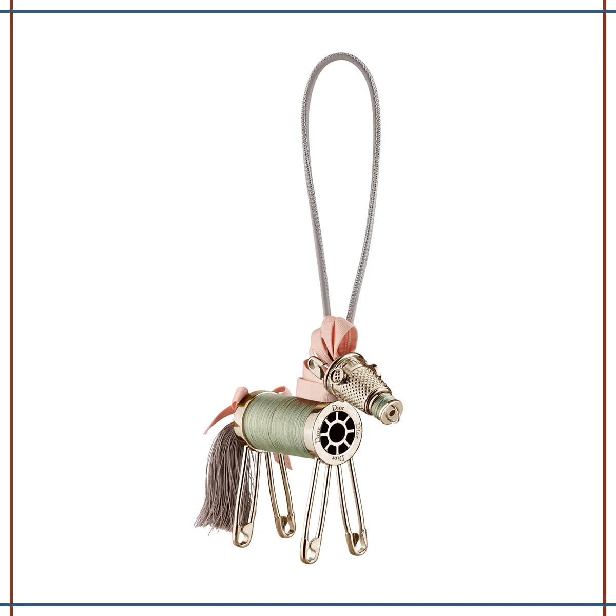 2026年の干支「午」モチーフ小物　ディオールのチャーム￥160,000