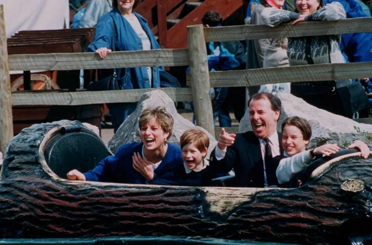 ダイアナ妃が息子を連れてディズニーランドを訪れた時の様子　ダイアナ元妃　Princess Diana