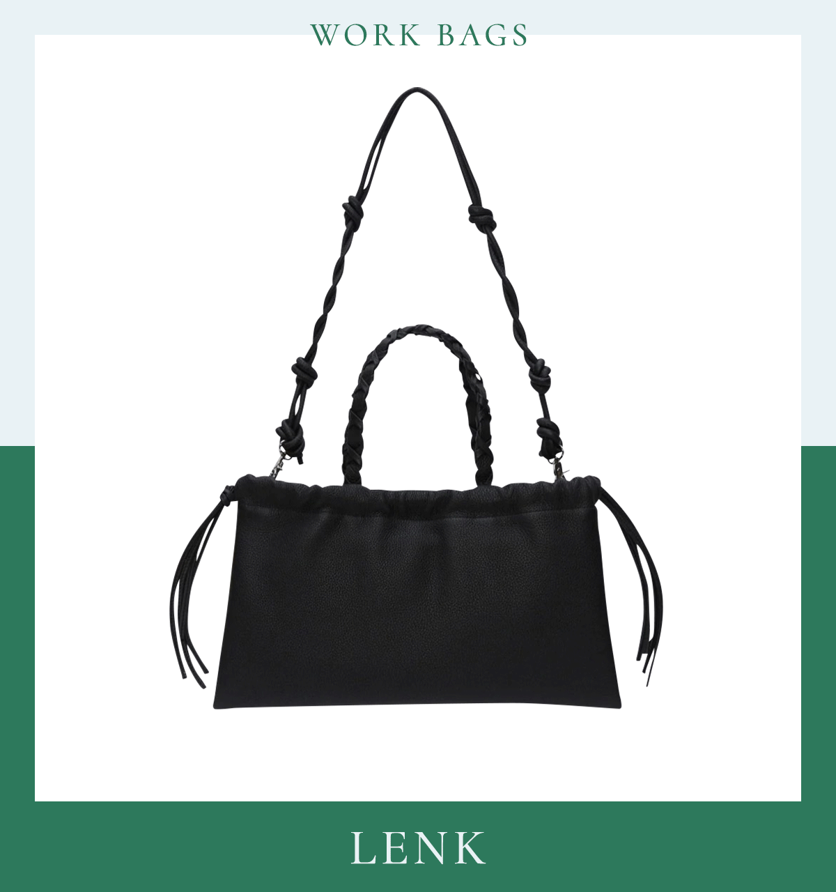 通勤バッグ　おしゃれ　レディース　リンク　〈H22×W38cm〉￥29,700