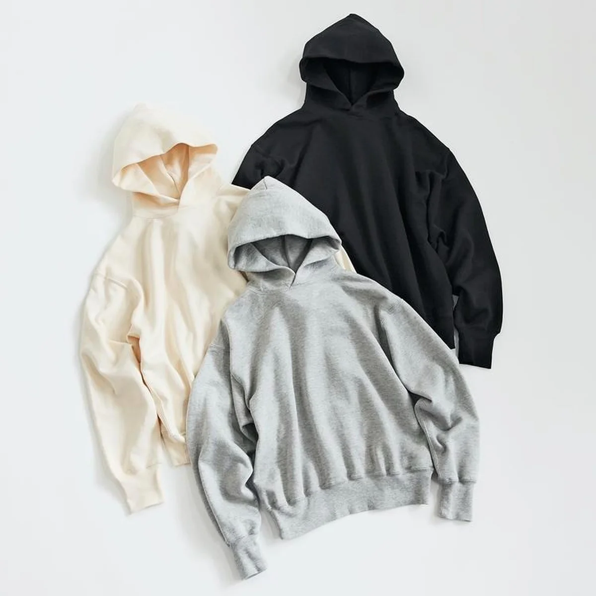 【SPURSHOP別注】小顔に見えるパーカ３色