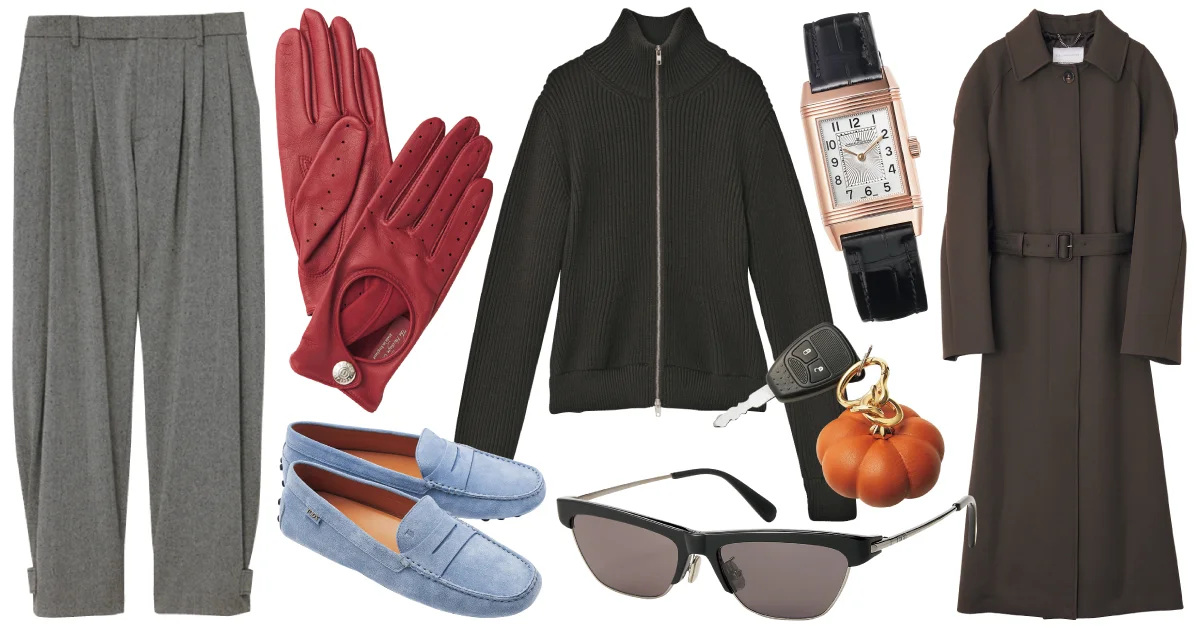 ラルフ ローレンのパンツ、ロエベのチャーのタイトルイメージ