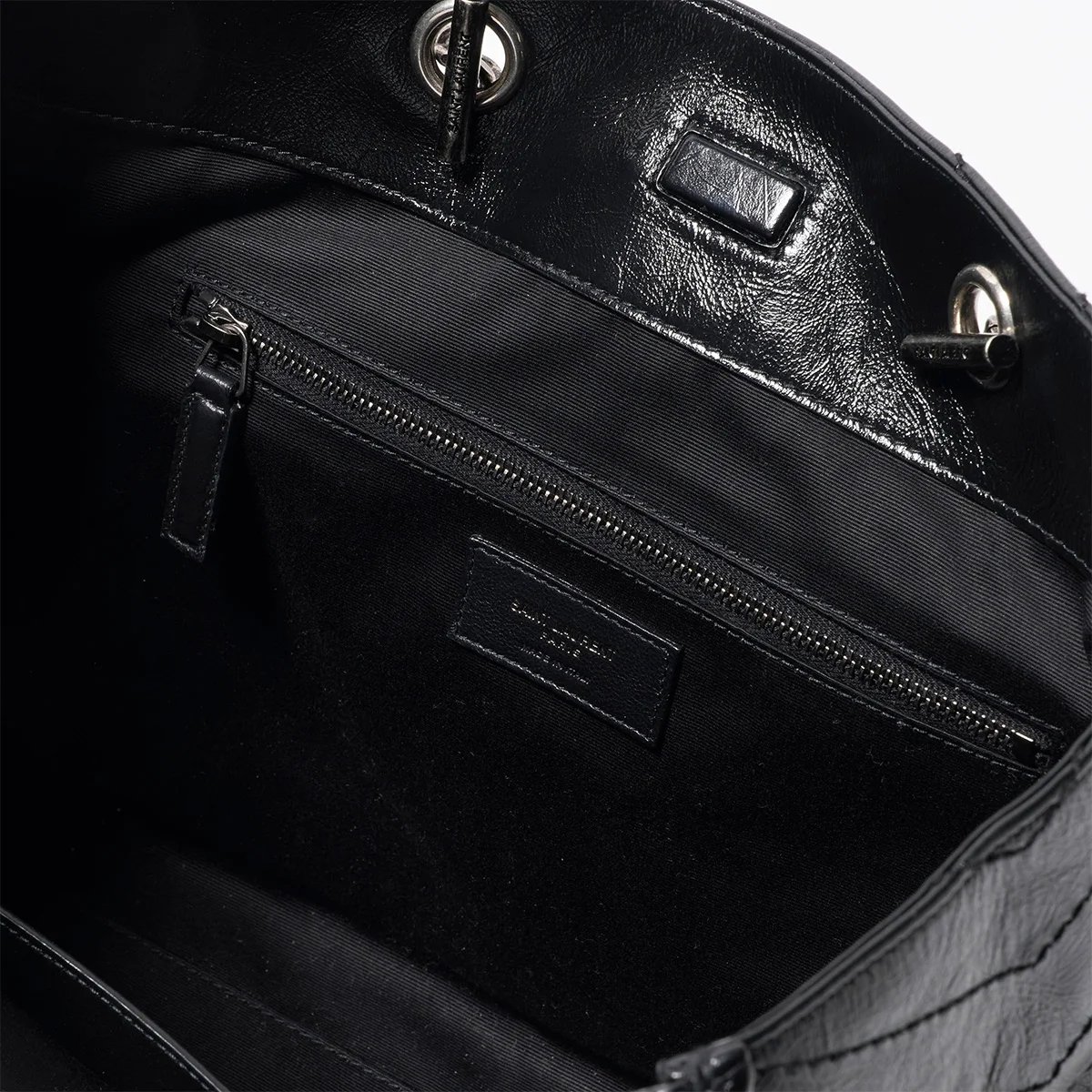 サンローラン バッグ「ニキ ショッピング」の内側