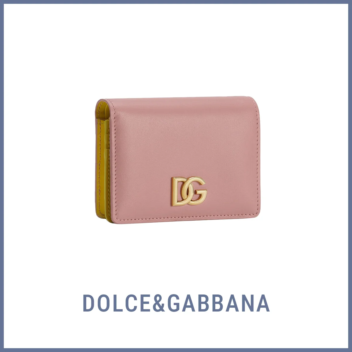 「DGロゴ  ウォレット」〈H8.5×W11×D2cm〉￥92,400／ドルチェ＆ガッバーナ ジャパン（ドルチェ＆ガッバーナ）