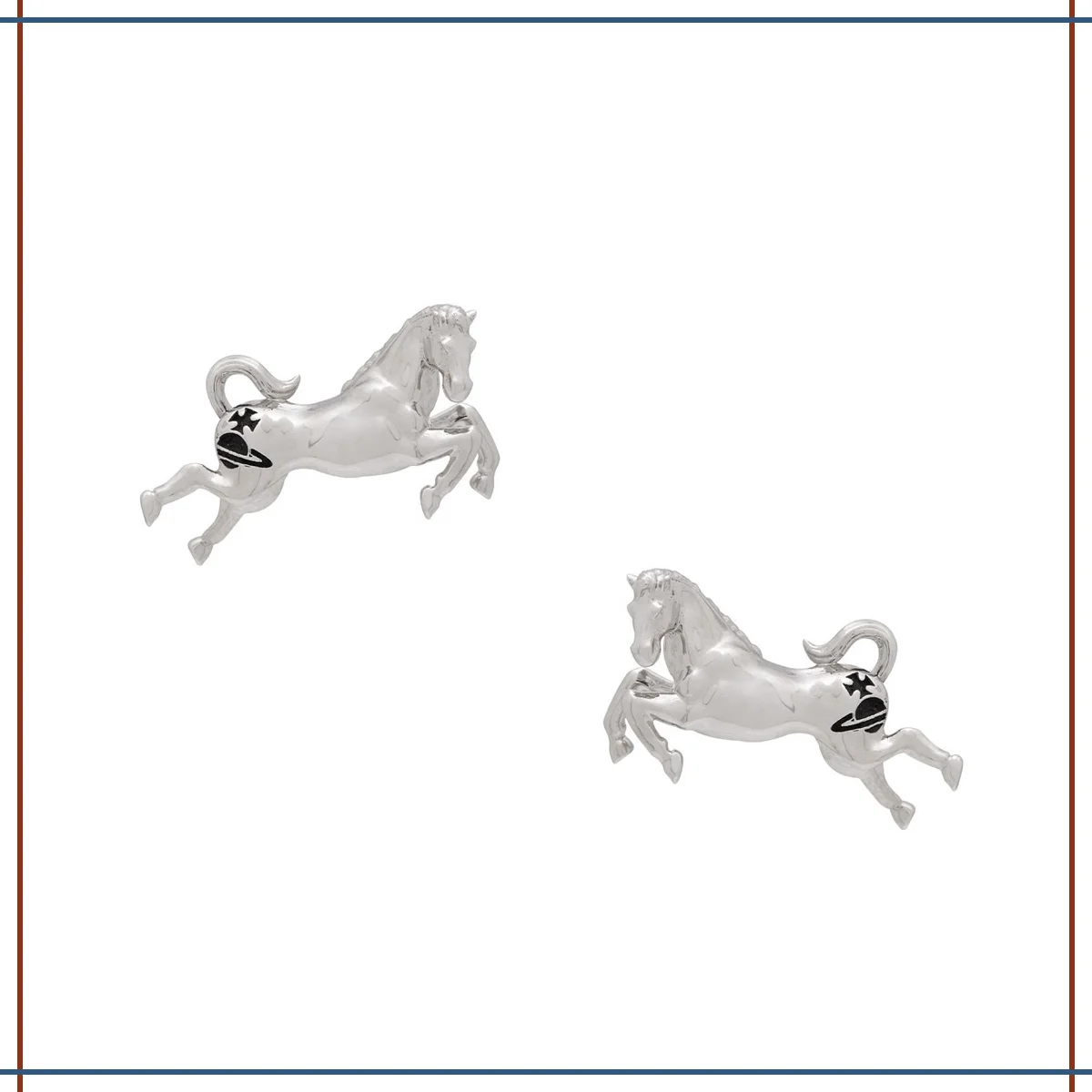 2026年の干支「午」モチーフ小物　ヴィヴィアン・ウエストウッドのイヤリング￥35,200