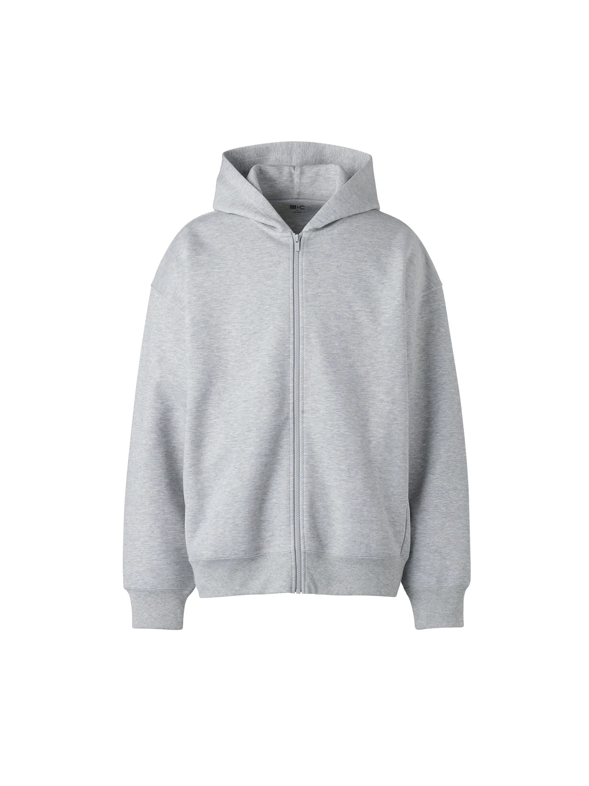 ユニクロ：シーのスウェットオーバーサイズフルジップパーカ