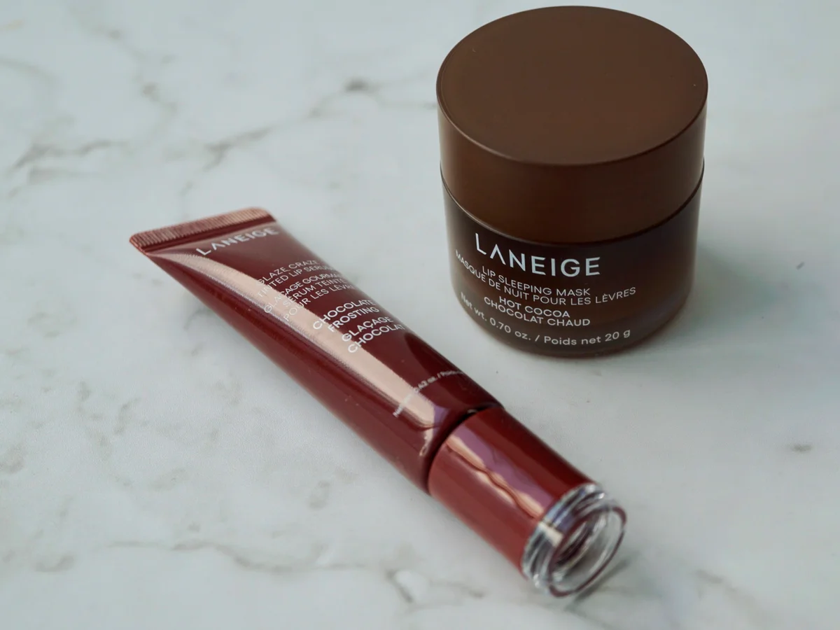 LANEIGE(ラネージュ) リップスリーピングマスク ホットココア グレイズティントリップセラム チョコレートフロスティング