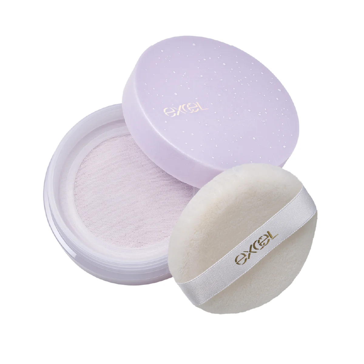 エクセル エクストラリッチ セラムインパウダー EX04 シマーラベンダー