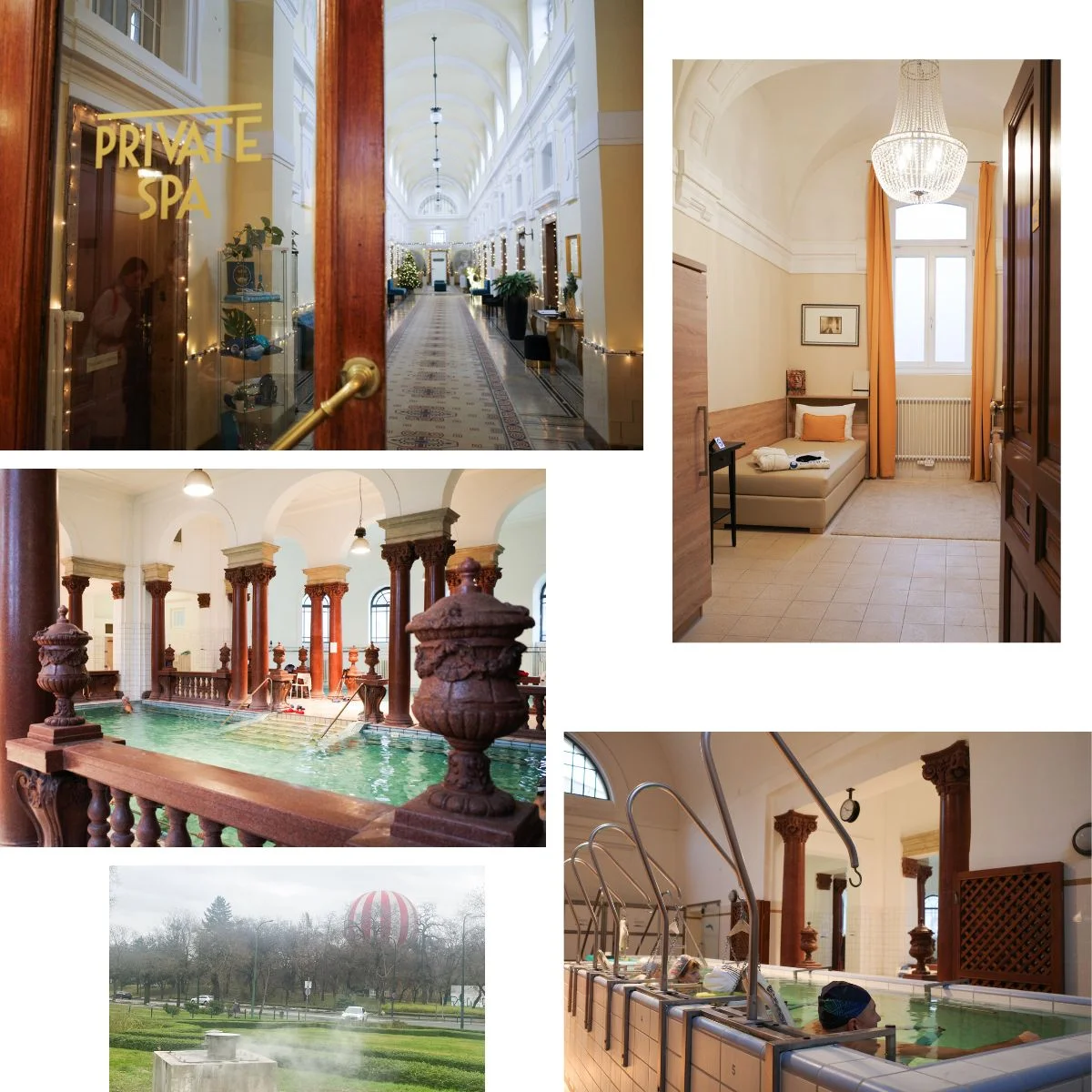 【ブダペスト開運旅】セーチェーニ温泉にある多様なスパ