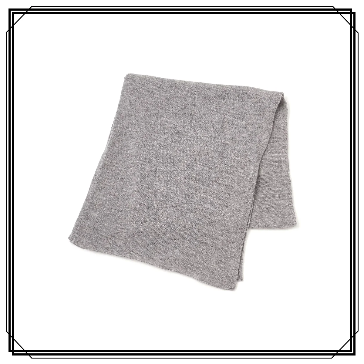 ジョンストンズ オブ エルガンの日本限定カシミヤマフラー