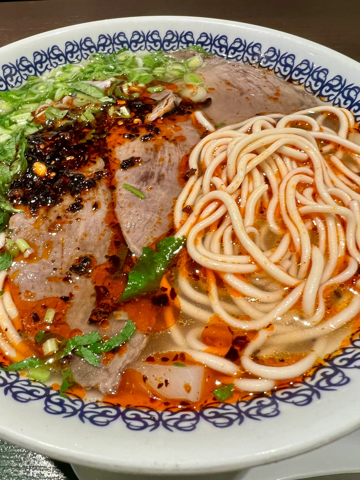 神保町・馬子禄牛肉面の「蘭州牛肉面」