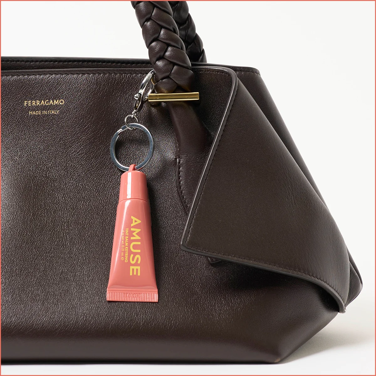 【AMUSE（アミューズ）】ティントバームキーリング