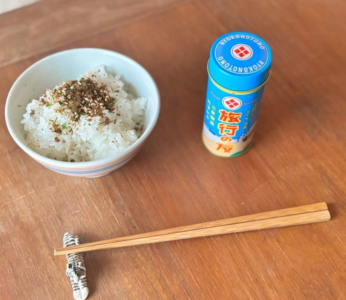 広島　ふりかけ　旅行の友　復刻版　田中食品　レトロ缶　小魚　ごはん　