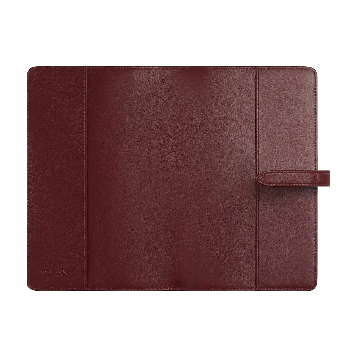 ボッテガ・ヴェネタのノートカバーの内側