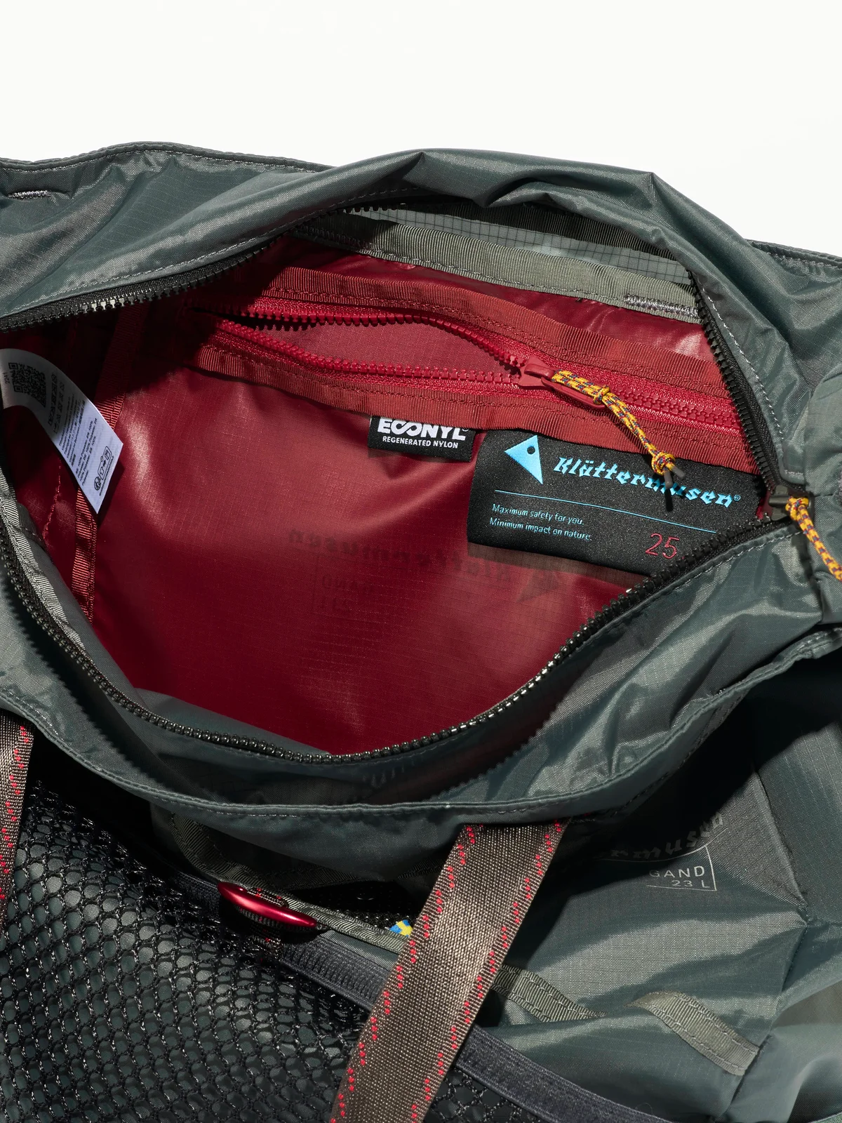 【クレッタルムーセン】の「Gand Bag 」23Lは16インチ対応のPCスリーブがある