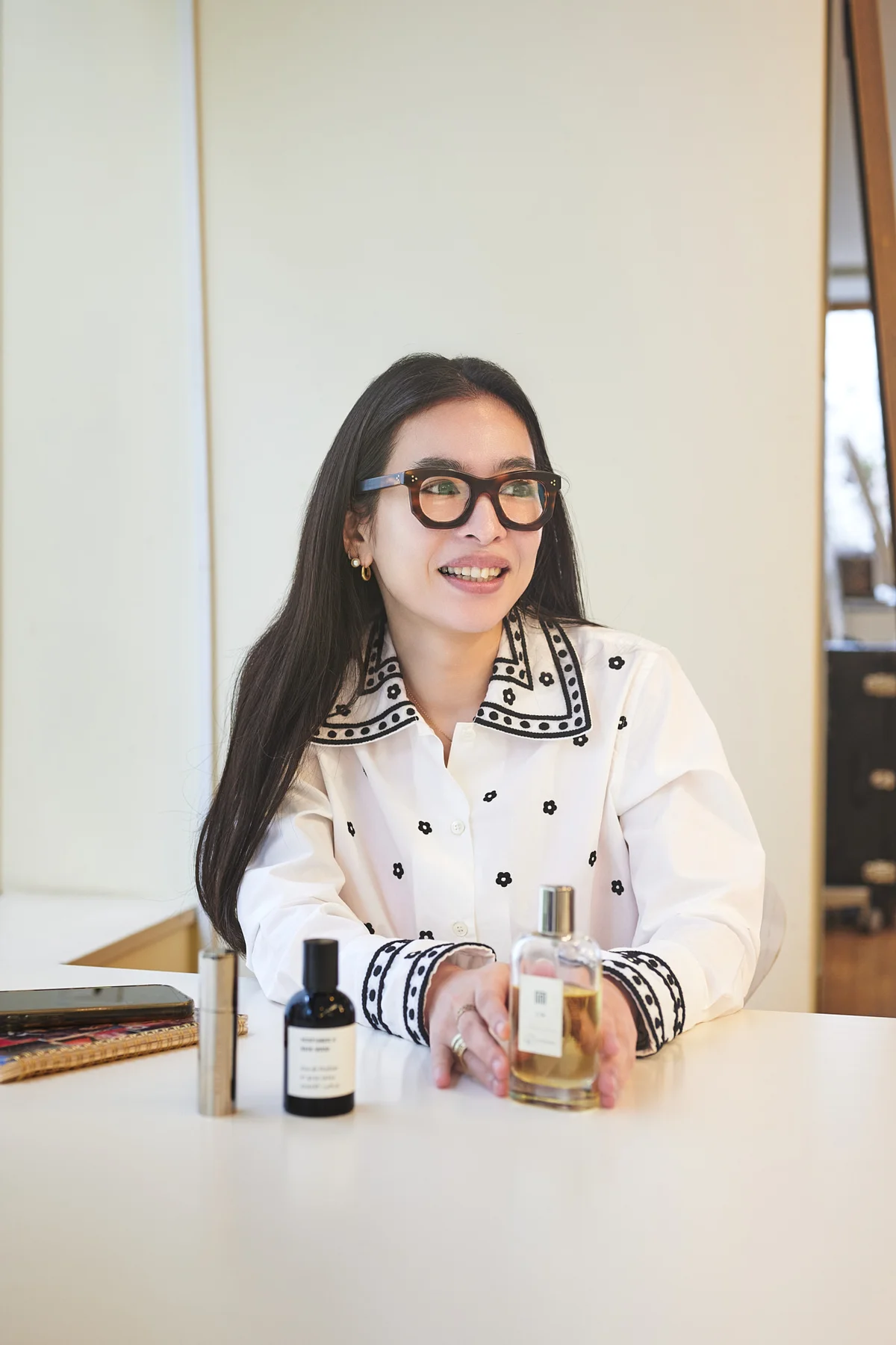 山野邉さんの愛用香水はサノマの『1-24 鈴虫』は仕事のシーンでつける