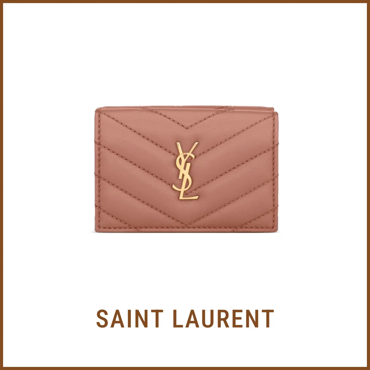 サンローラン 財布〈H7×W9.5×D3cm〉(日本限定)¥83,600
