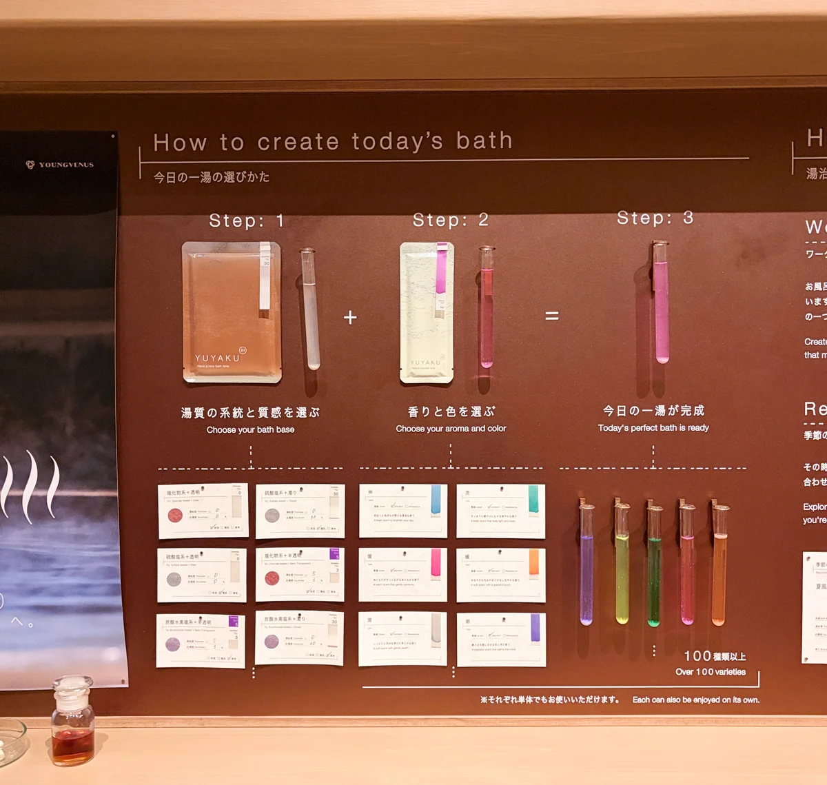 「湯治laboratory」のパーソナル入浴料「YUYAKU」