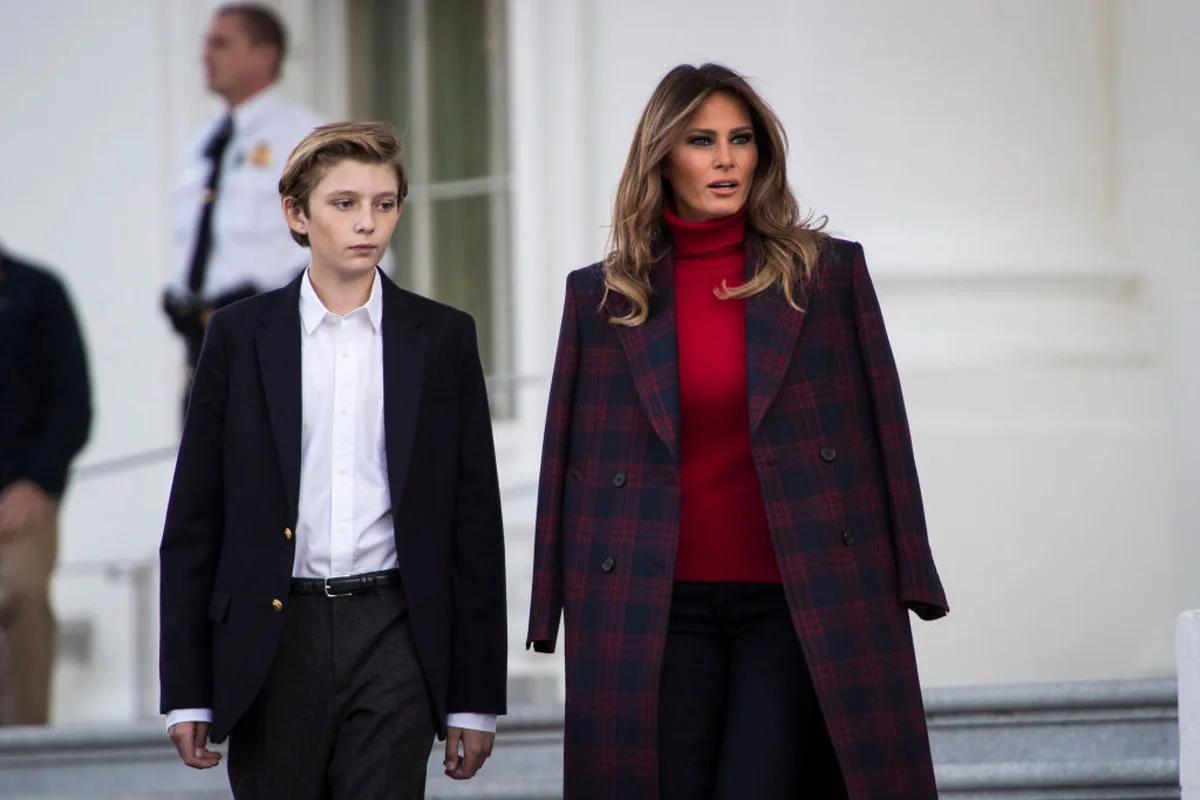 バロン・トランプ（Barron Trump）、メラニア・トランプ（Melania Trump）