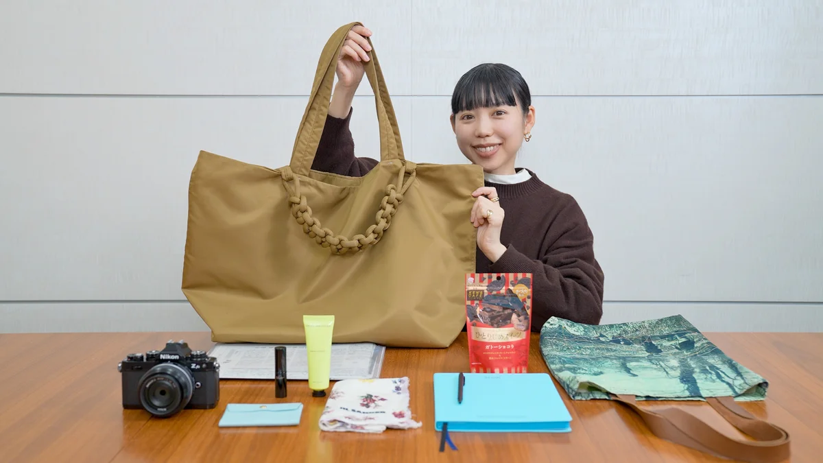 SPURエディター林のサガン・ヴィエンナのトートバッグ