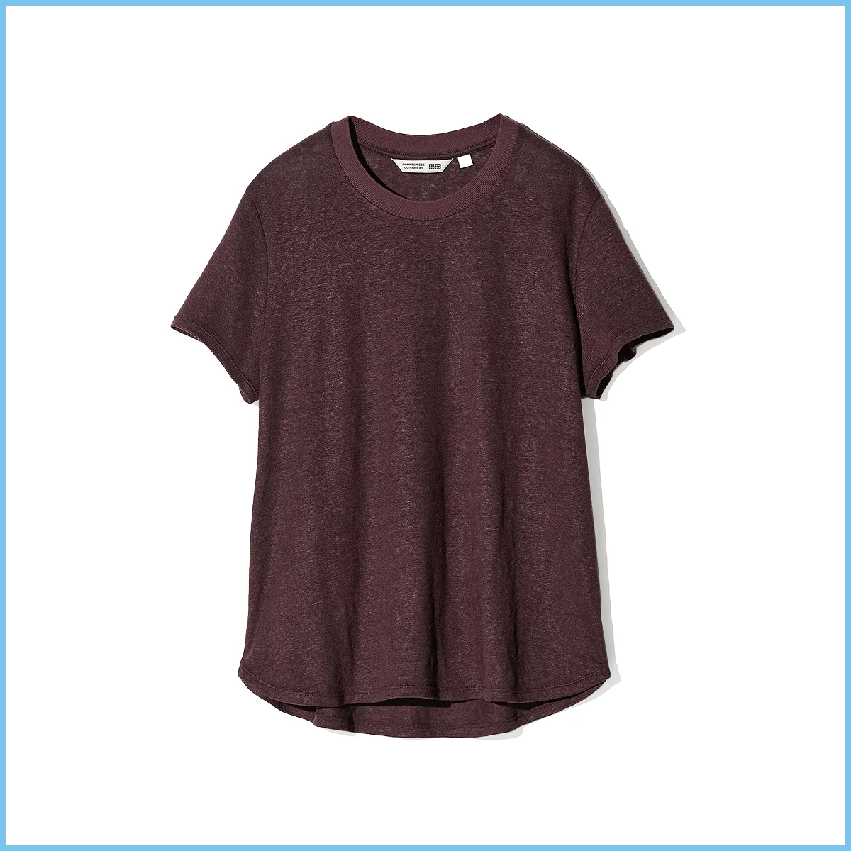ユニクロ アンド コントワー デ コトニエ　リネンTシャツ