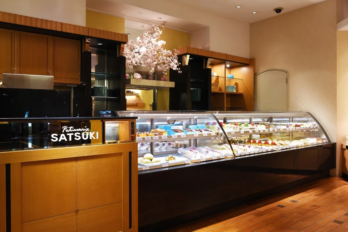 ホテルニューオータニ　パン＆ケーキ「パティスリーSATSUKI」店内
