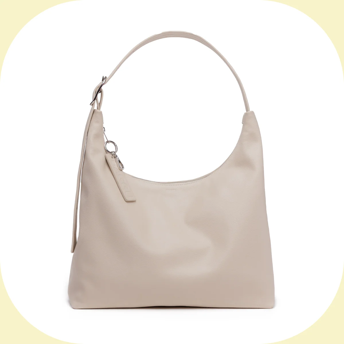 ショルダーバッグ「RECYCLED LEATHER SHOULDER BAG」〈約H26×W35.5×D10cm〉¥31,350／ピクニック（バグゥ）