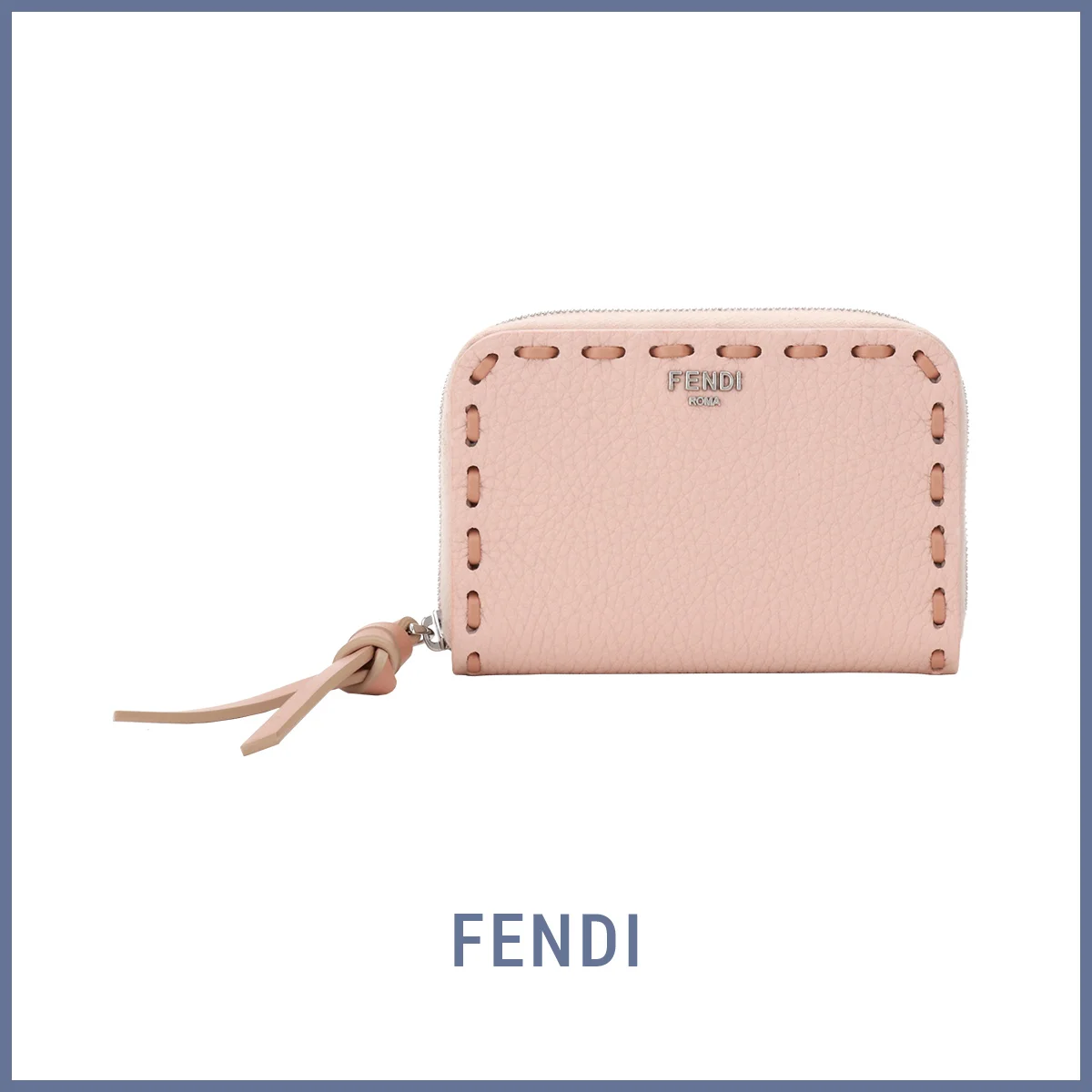 フェンディ　財布　「セレリア」ジップアラウンドウォレット  〈H8×W13×D2cm〉¥ 90,200