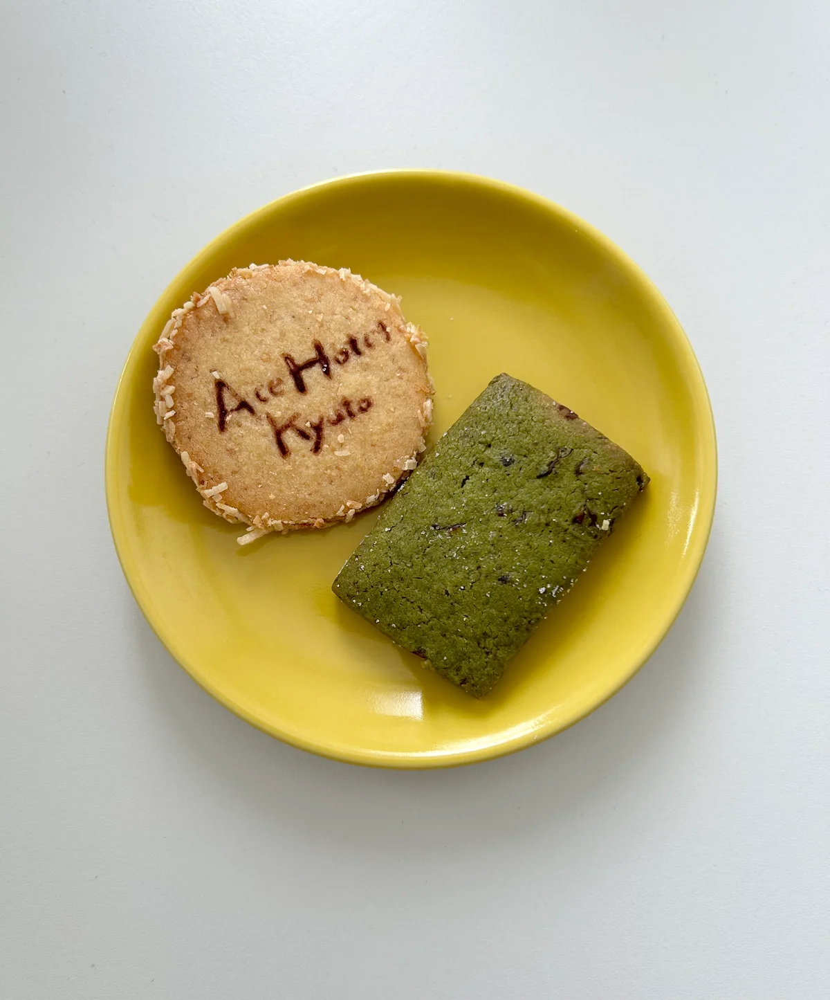オリジナルクッキー缶詰め合わせ　　エースホテル京都　抹茶クッキー　ココナッツクッキー