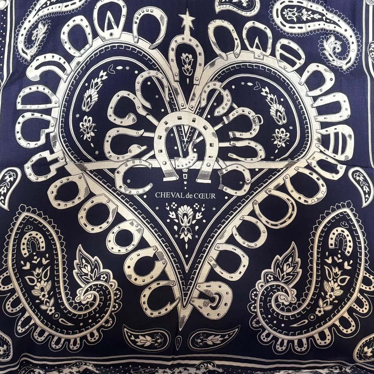 エルメス　カレジェアン　《シュヴァル・ドゥ・クール・バンダナ》